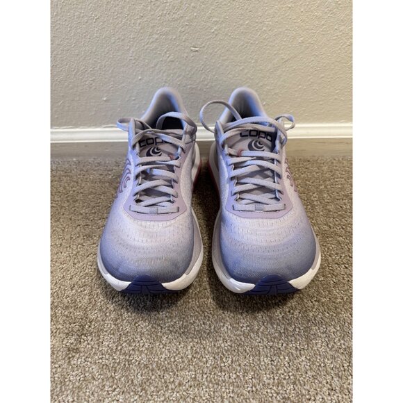 Topo Aura Womens Size 9 Purple Running Walking Shoes Max Cushioned Wide Toe Box - Picture 3 of 16